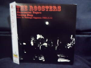 紙ジャケ国内盤２CDルースターズROOSTERS/BASEMENT TAPES SUNNY DAY LIVE AT SHIBUYA EGGMAN1981.7.1４