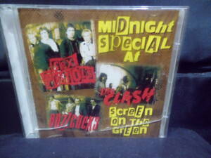 2CD/MIDNIGHT SPECIAL at the screen on the greenセックスピストルズSEX PISTOLSクラッシュCLASHバズコックスBUZZCOCKS　パンクPUNK