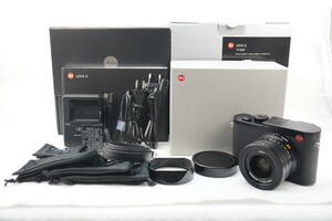 ★１円スタート、美品★ ライカ Leica Q Typ 116 ブラック　2400万画素　SUMMILUX 28mm F1.7 ASPH.という大口径単焦点レンズ