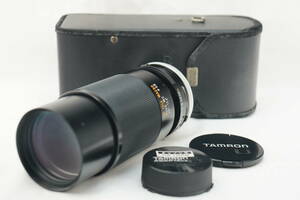 Tamron タムロン　80-210mm F3.8-4 Canon FD Mount　キャノン　FDマウント