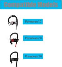 8個入り 水洗い可能 遮音性 Beats by dr dre Powerbeats 2 Wireless Stereo イヤホン交換用 イヤホンパッド イヤーチップ イヤーピース_画像2