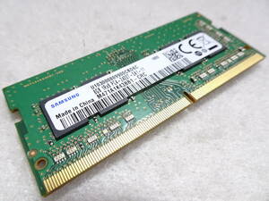 美品 SAMSUNG ノートPC用 メモリー DDR4-2400T PC4-19200 1枚8GB×1枚組 合計8GB 動作検証済 1週間保証
