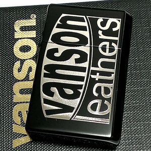  oil lighter Vanson × gear top made in Japan lighter brand logo design mat black black stylish GEAR TOP×VANSON gift 