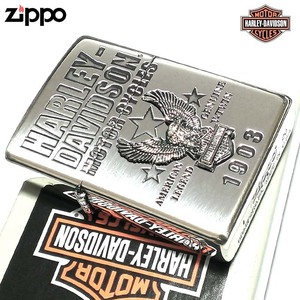 ZIPPO ライター ハーレーダビッドソン ジッポ イーグルメタル シルバー 国内限定モデル かっこいい 鷲 おしゃれ メンズ プレゼント