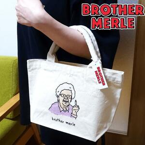 ランチトート バッグ ブラザーマール ユニーク BROTHER MERLE ランチバッグ マチ かわいい お弁当入れ 大容量 アメリカン 雑貨