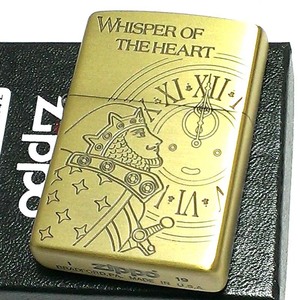 ZIPPO ライター スタジオジブリ 耳をすませば ドワーフ王 エルフの女王 ジッポ キャラクター かわいい 女性 ギフト プレゼント