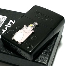 ZIPPO スタジオ ジブリ 千と千尋の神隠し 坊ネズミ ハエドリ ススワタリ メタル マットブラック ライター ジッポ 黒 可愛い 映画_画像5