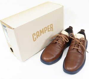 CAMPER (カンペール) Bill / ビル レザーシューズ K100356 美品 ブラウン size EU41 / レザースニーカー / オックスフォード