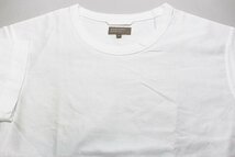 MARGARET HOWELL (マーガレットハウエル) クルーネック メッシュTシャツ #579-8150033 美品 ホワイト size M_画像4