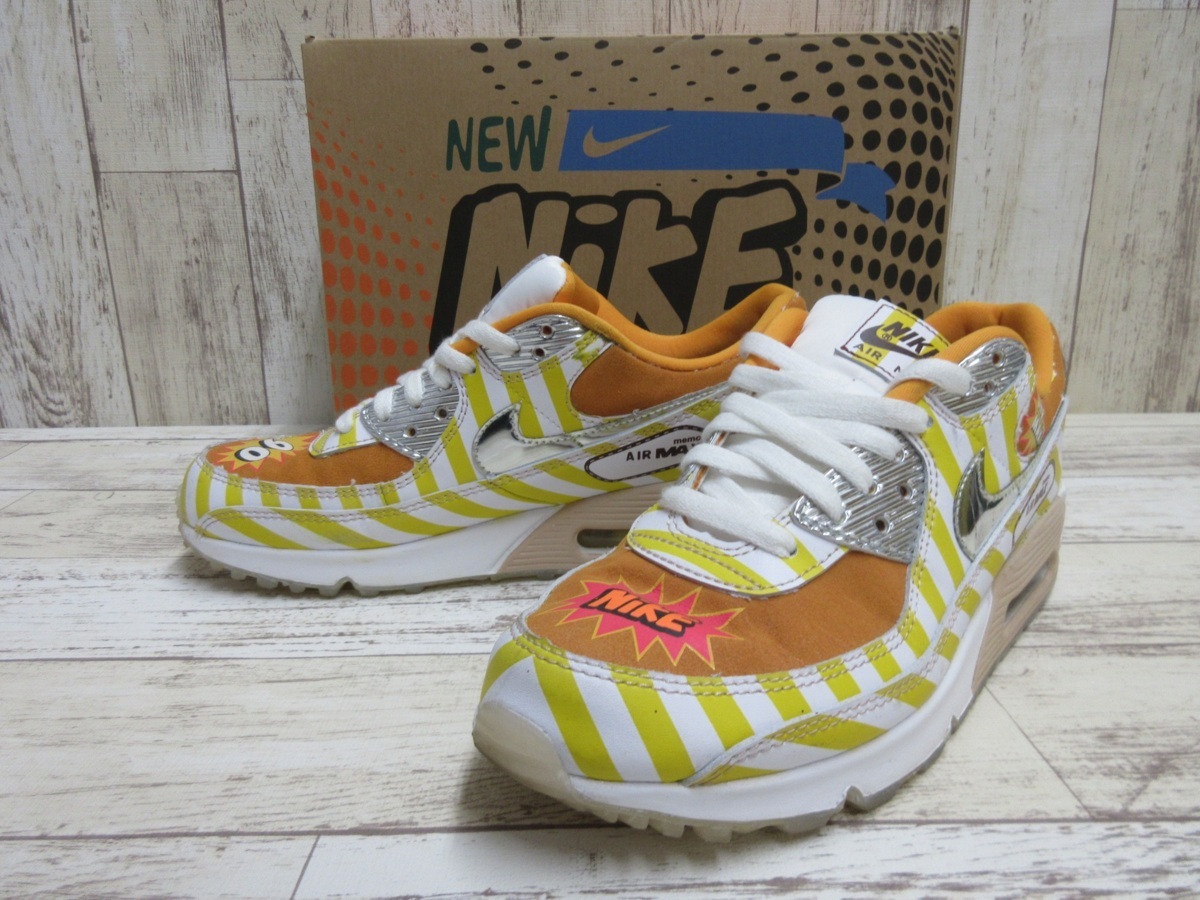 148BH NIKE AIR MAX 90 SE DD5481-735 ナイキ エアマックス 27cm【中古