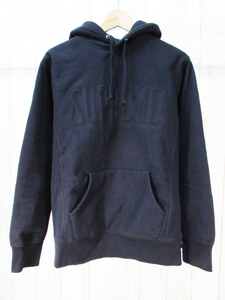 128AH Supreme 16aw Embroidered Outline Hooded シュプリーム パーカー【中古】