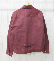 128BH CALEE COLOR HICKORY 1st TYPE JACKET キャリー ヒッコリー ジャケット 16AW【中古】_画像2