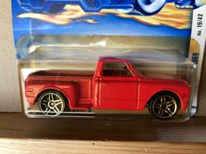 2002 Hot Wheels 031 CUSTOM CHEVY 1969 No 19/42