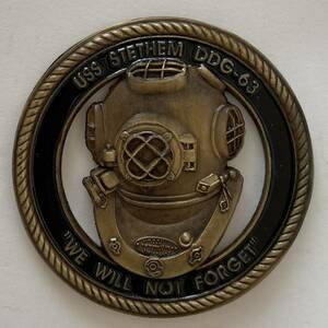 No.169 チャレンジコイン　USS STETHEM DDG-63