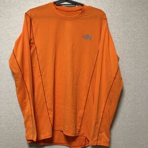 M North Face speed . running long sleeve shirt mesh cut and sewn marathon THE NORTH FACE L/S RDT UV Mesh Crew Sam hole 