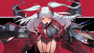 チーズパン アズールレーン×アークナイツ連合応援祭 応援 メモリアルタペストリー プリンツ・オイゲン　アズレン yostar