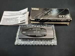 KORG guitar tuner GUITAR TUNER GT-3 Junk 