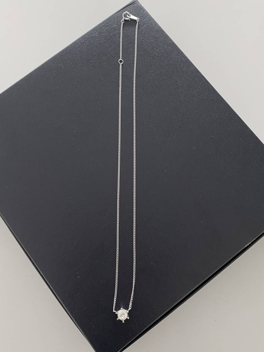 【鑑定書付】1.024カラット:ダイヤモンド:プラチナチェーンネックレス 【鑑定書付】1.024カラット:ダイヤモンド:プラチナチェーンネックレス