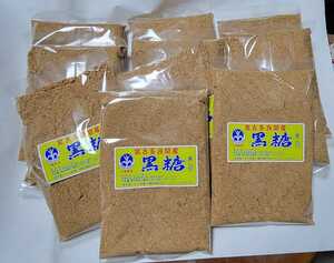 【迅速】 沖縄黒糖(粉) 宮古多良間島産 300g×10袋(計3.0kg)