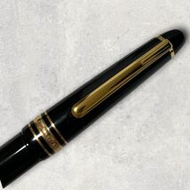 MONTBLANC モンブラン 万年筆 マイスターシュティック Fシール付き 剣先14K_画像8