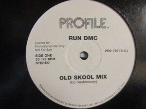 Run DMC ： Old Skool Mix(DJ Cash Money) 12'' (( Old School RunDMC オールドスクール Breakdance Break Dance ブレイクダンス