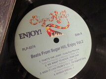 VA ： Beats From Sugarhill & Enjoy Vol.#2 LP (( インスト集 Inst LP ! / Sugar Hill / Old School Old Skool オールドスクール_画像4