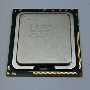 動作品確認済 2008年製 4コア/4スレッド ★ INTEL SLBF8 XEON E5506(2.13GHz/4C/4T/Nehalem EP) FCLGA1366 #2828-K