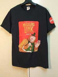 [送料無料](t9e1)Sアニメミッシングリンクmissinglinkスタジオライカusaアメリカ輸入古着半袖プリントTシャツビッグプリント