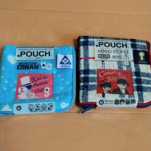 名探偵コナン コソッとポーチ タオルハンカチ 怪盗キッド 工藤新一 コナン 青山剛昌