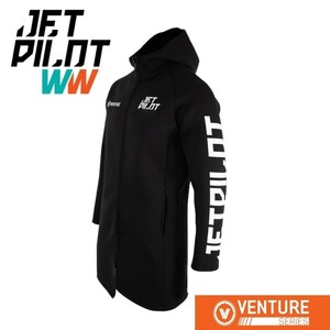 ジェットパイロット JETPILOT 2022 マリンコート 送料無料 ベンチャー ロング ツアー コート JA21164 ブラック M ジェット マリンスポーツ