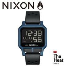 ニクソン NIXON 腕時計 マリンスポーツ 送料無料 ヒート ブルー The Heat Blue A1320-300-00 100m防水 軽量 薄型_画像1