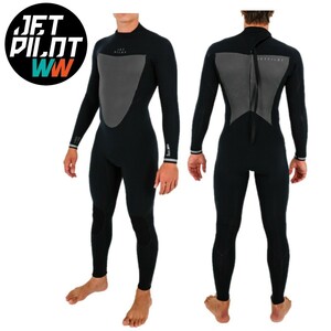  jet Pilot JETPILOT wet suit free shipping men's flight 3X2MM BZ LSs tea ma- black L JA21165 jet 