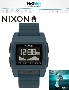 ニクソン NIXON 腕時計 送料無料 ベースタイド プロ ダークスレート A1307-2889-00 マリンスポーツ 100M防水 ユニセックス