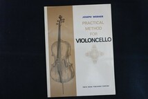 xf15/Practical method for violincello ウエルナーチェロ教則本 Joseph Werne_画像1