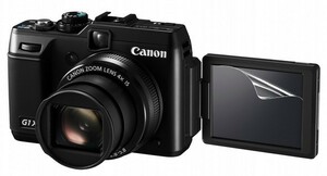 11-18-01【高光沢タイプ】Canon PowerShot G1X Mark II用 指紋防止 反射防止 気泡レス カメラ液晶保護フィルム