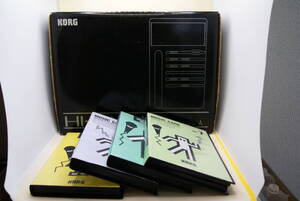 【珍品?】KORG CARD PLAYER KCP-10本体&MUSIC CARD 4本セット HI KARA ハイカラ