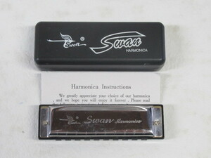 *Swans one harmonica case attaching / used 