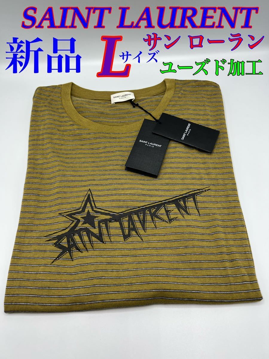 キムタク】【登坂広臣】【新品】SAINT LAURENT Tシャツ Mサイズ | www