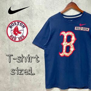 NIKE - Red Sox ボストンレッドソックス プリントロゴ Tシャツ