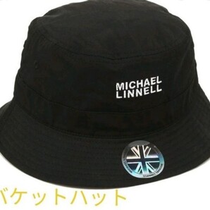 【マイケル リンネル】MICHAEL LINNELL バケットハット ブラック