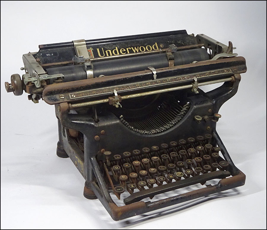ヤフオク! -「underwoodタイプライター」の落札相場・落札価格