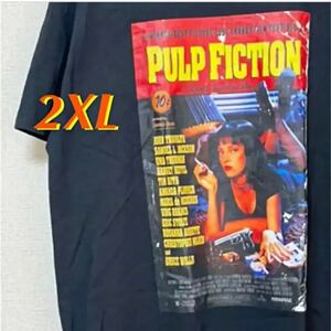 【新品】 PULP FICTION ヴィンテージスタイルTシャツ 2XL