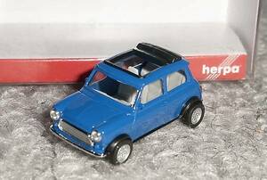 1/87 Mini Cooper open cobalt blue MINI COOPER new model 