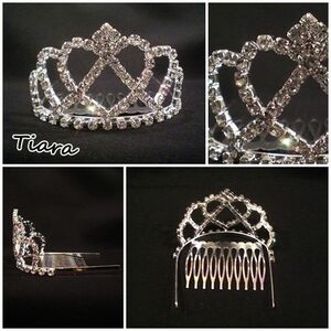  wedding Mini Tiara head dress head accessory bride 9