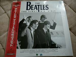 The Beatles The First U.S. Visit LD レーザーディスク ビートルズ 