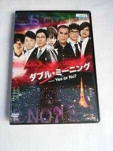 ダブル・ミーニング レンタル版DVD 北乃きい 高嶋政伸 山本裕典 綾野剛 寺島進 阿部サダヲ