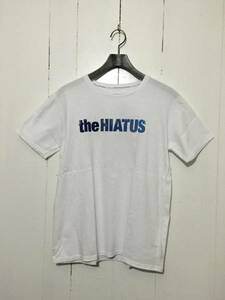 希少☆the HIATUS L 半袖Tシャツ at a White Heat 2014 白 ELLEGARDEN 細美武士 バンドT エルレガーデン