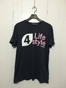 ☆roial M 半袖Tシャツ 4 life style PEACE OF MIND 丸首 カットソー ロイアル