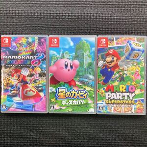 【新品未開封】マリオカート8DX 星のカービィディスカバリー マリオパーティ