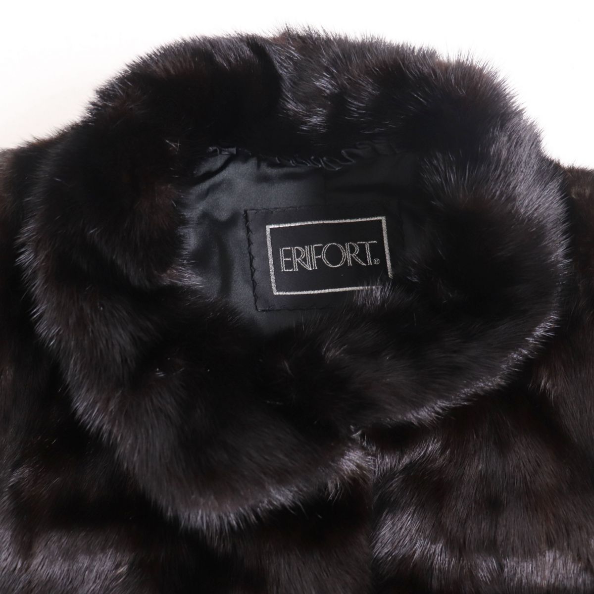 サガミンク SAGA MINK Superb Quality Ranched Mink 毛皮コート ロング ...